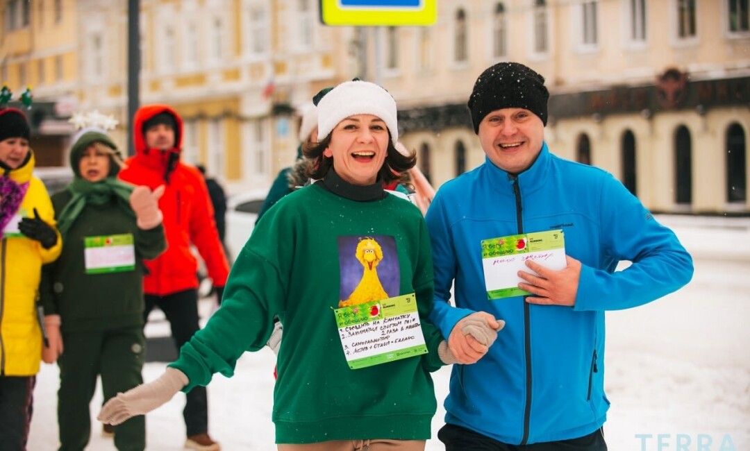 Новогодний «Забег обещаний»