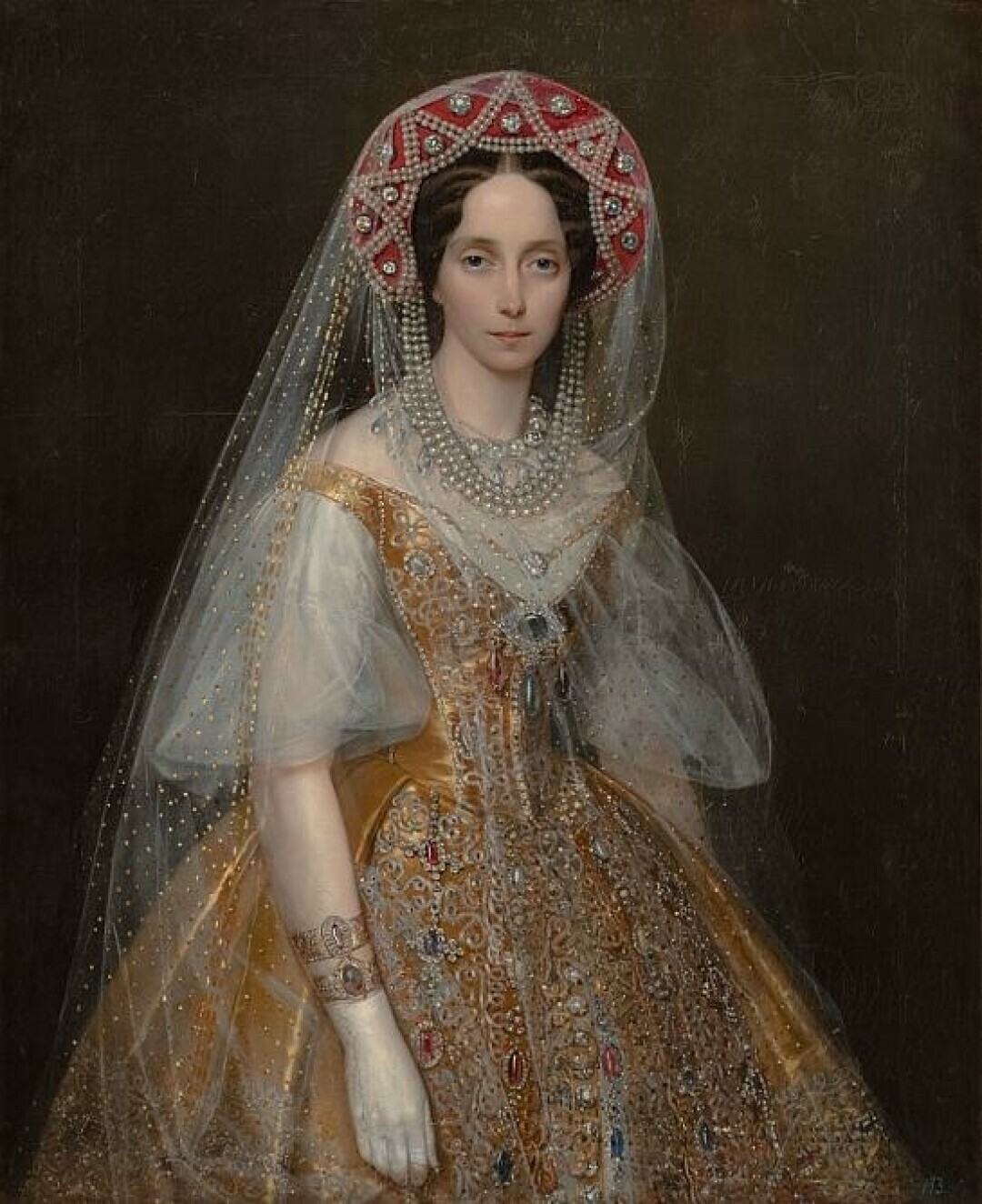 И.К. Макаров «Императрица Мария Александровна», 1850-е. Дагестанский музей изобразительных искусств имени П.С. Гамзатовой