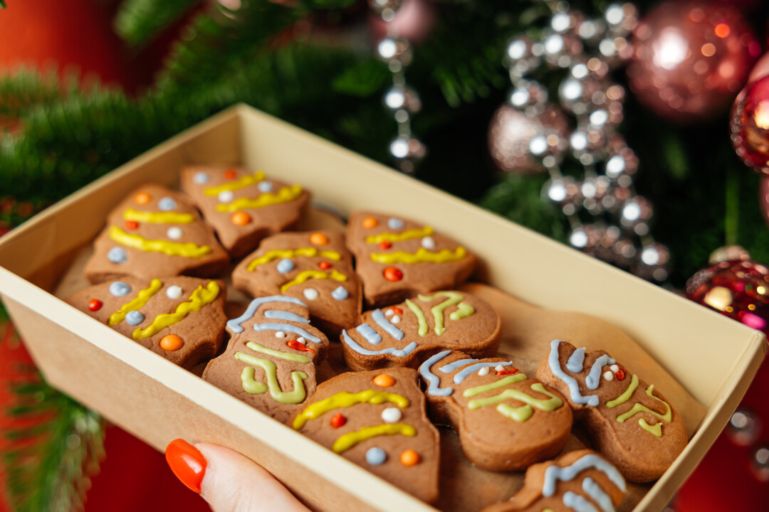 Имбирное печенье, 150 рублей (за 100 г)