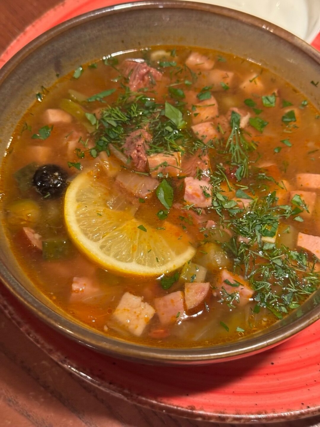 Солянка в «Марксе»