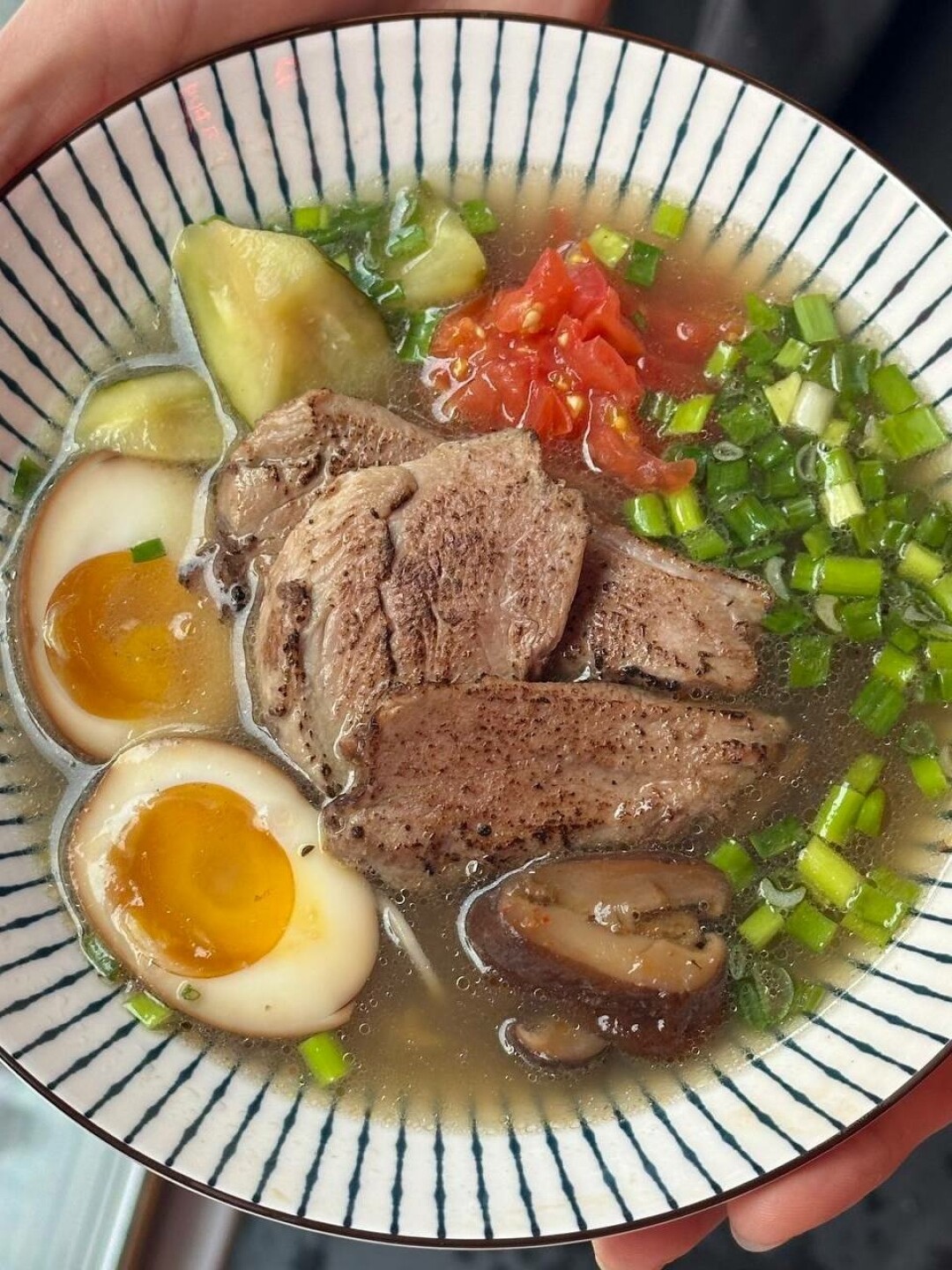 Утиный рамен в «Покерамен»