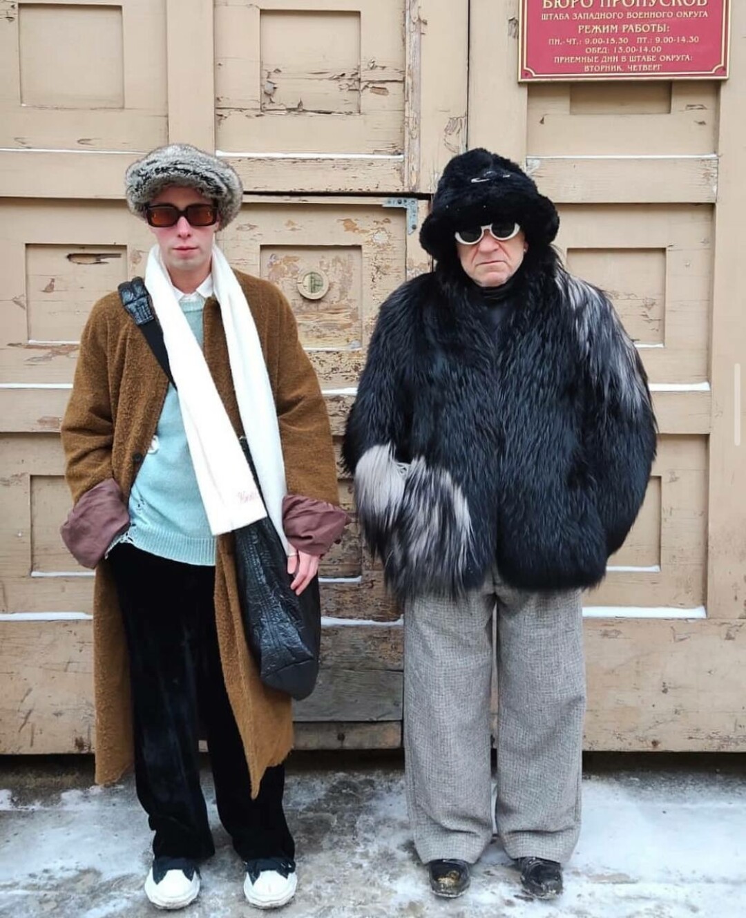 Стрит-стайл легенда Петербурга (в прошлом светский обозреватель Собака.ru!) Юрий Дормидошин