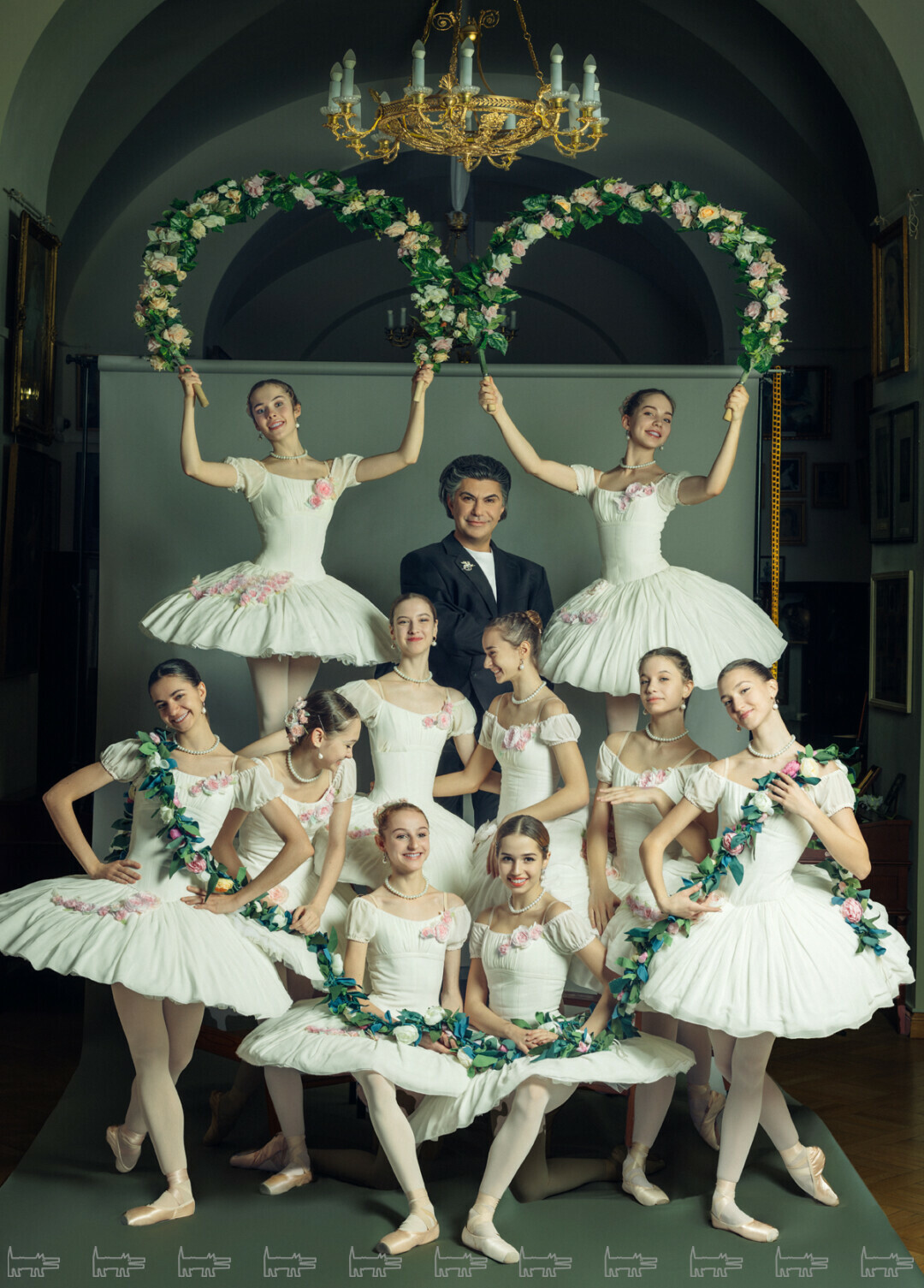 Класс Николая Цискаридзе (слева направо сверху вниз): Юлия Котлярова, Ирина Енаева, Вероника Лаврова, Ариадна Егорова, Екатерина Морозова, Веселина