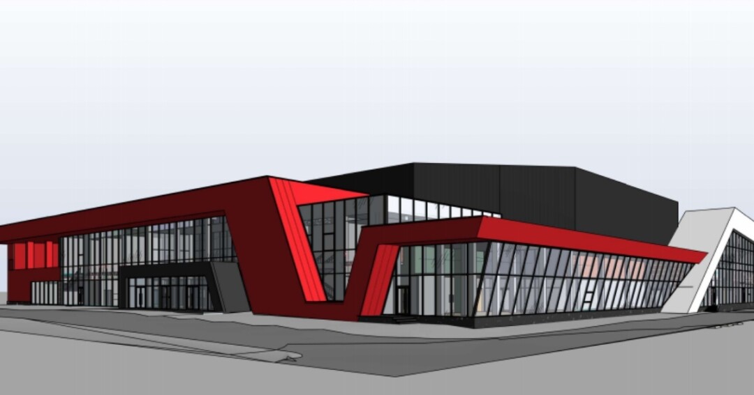 Проект строительства ледовой арены в микрорайоне Ива