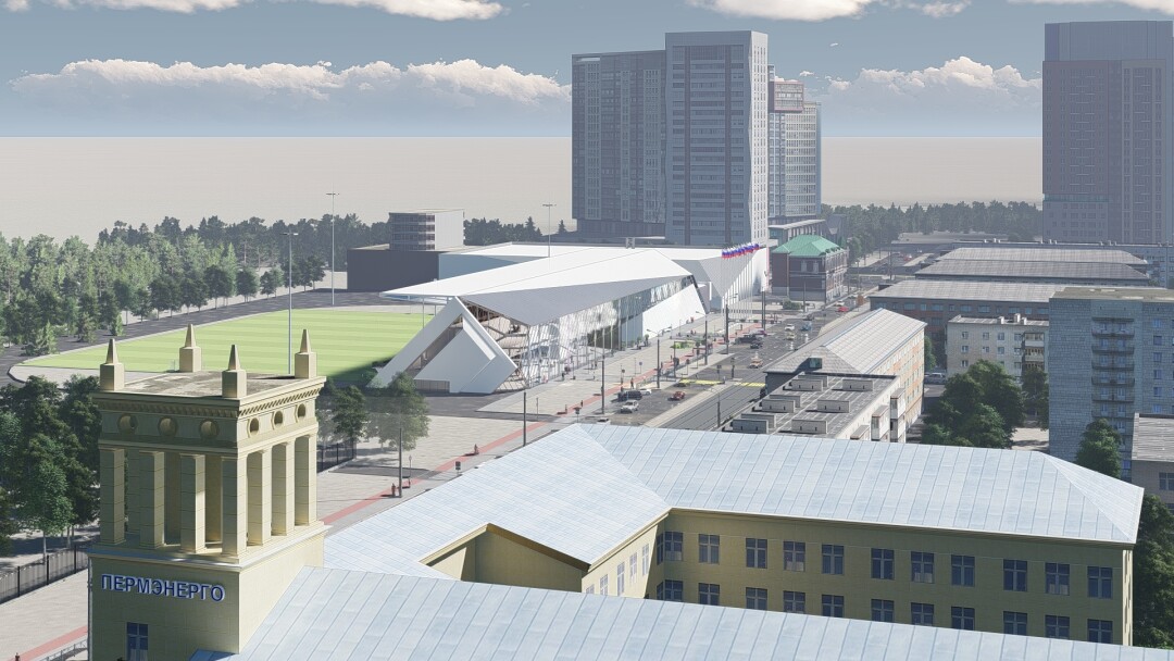 Проект реконструкции стадиона «Юность»