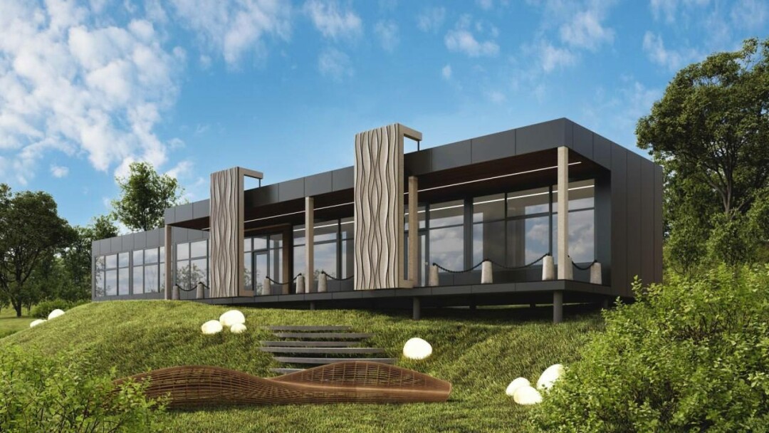 Проект визит-центра в долине реки Егошиха