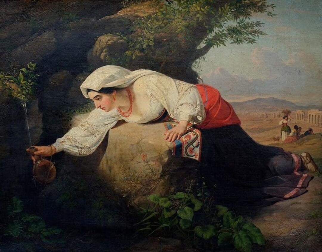 Орест Тимашевский, «У колодца»