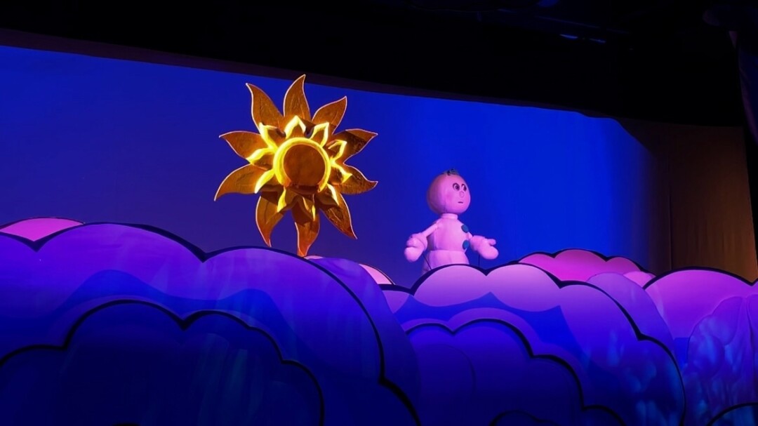 Детский спектакль «Снеговик и солнышко»