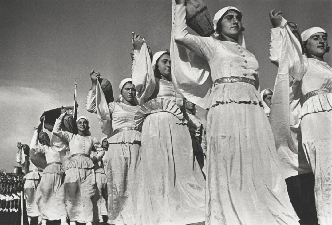 Георгий Петрусов (Физкультурный парад на Красной площади. Делегация Армении 1936-1937)