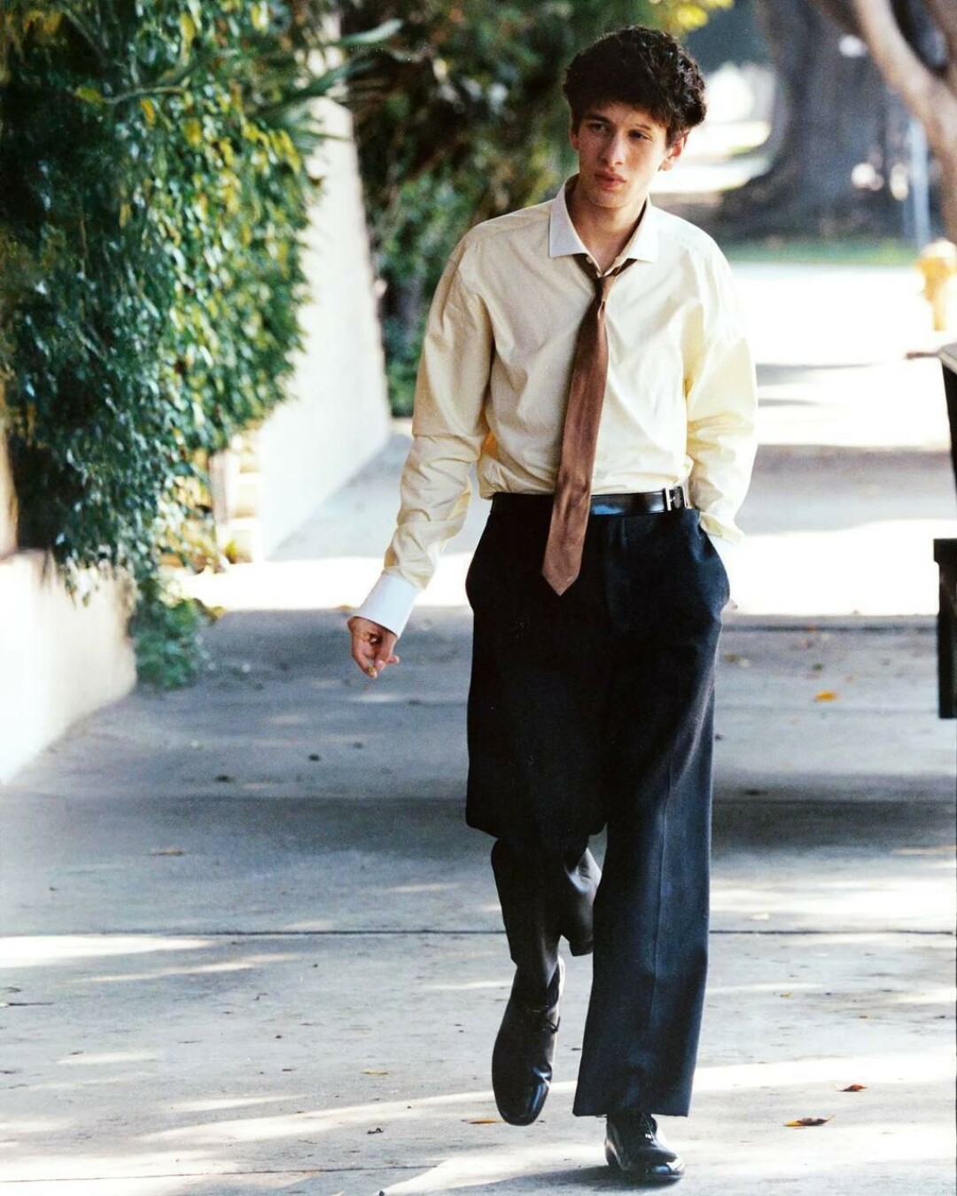 Марк Эйдельштейн в съемке i-D, 2024