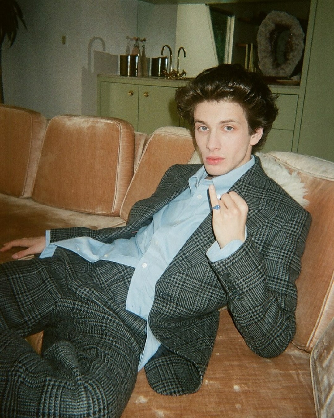 Марк Эйдельштейн в съемке Wonderland, 2024