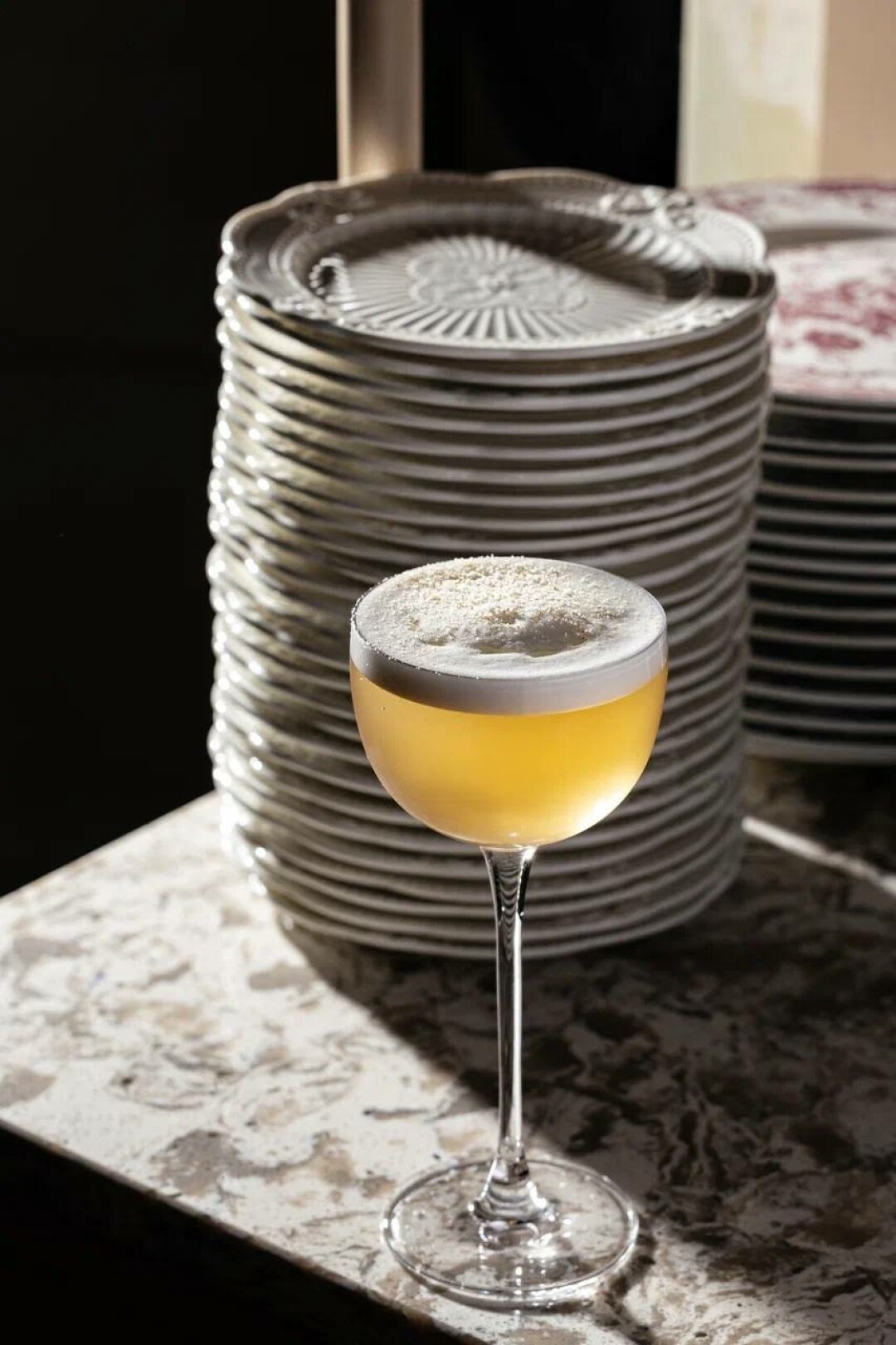 Whiskey Popcorn Sour