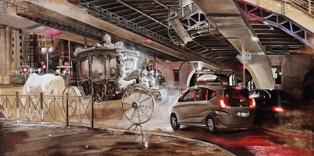 Анастасия Криулина. "Настенькины именины". Триптих. Левая часть. 2024 год