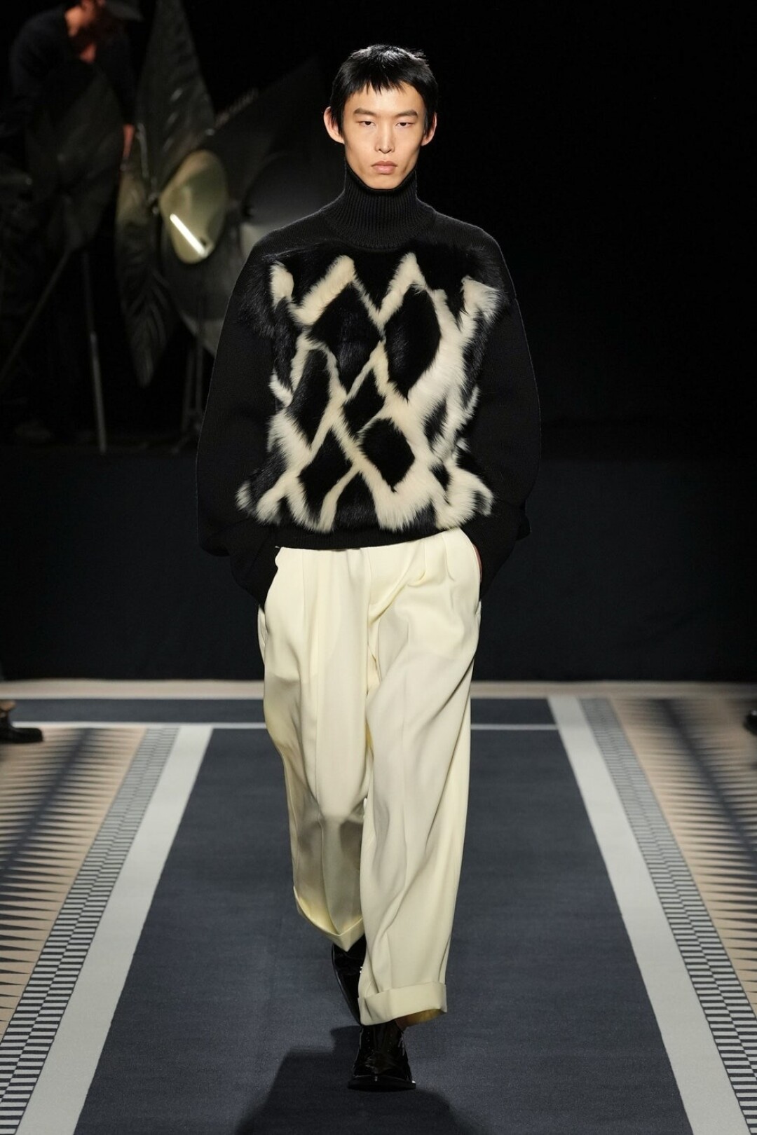 Клетка аргайл — ключевой паттерн мужского сезона FW'25