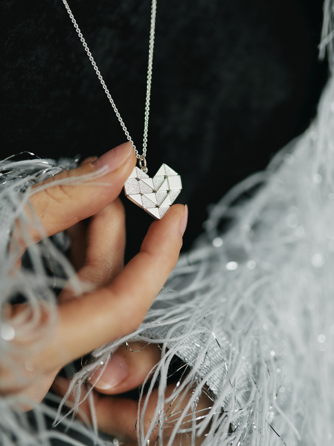 Кулон «Сердце» из Змейки Рубика, от 4900 рублей