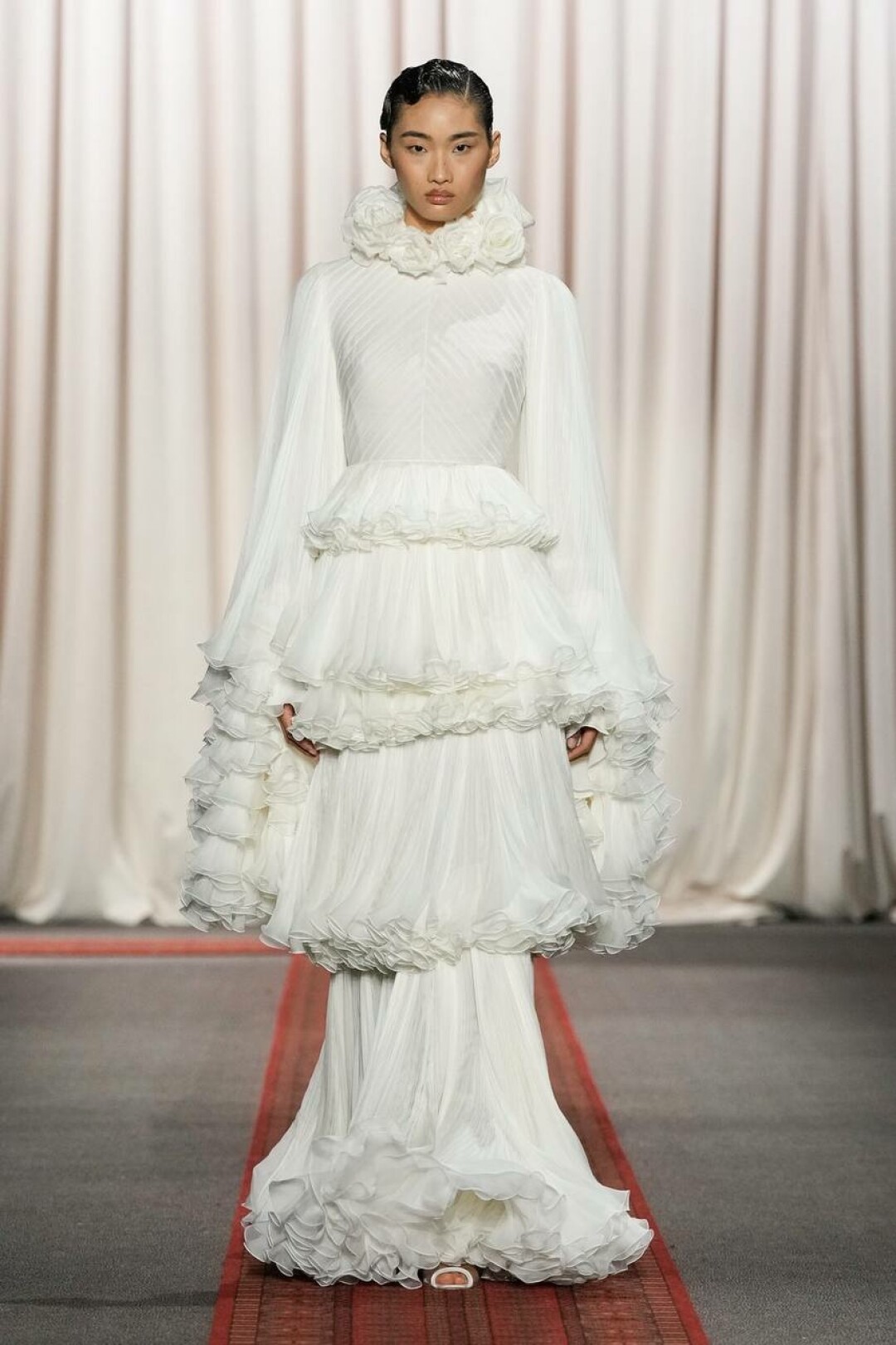 Мимикрируем под экзотические цветы при помощи шифоновых слоев-лепестков