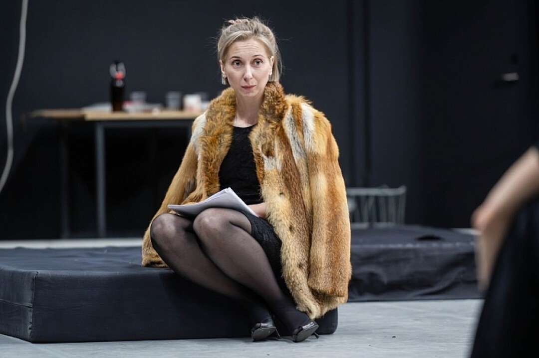 Репетиция спектакля «На дне»