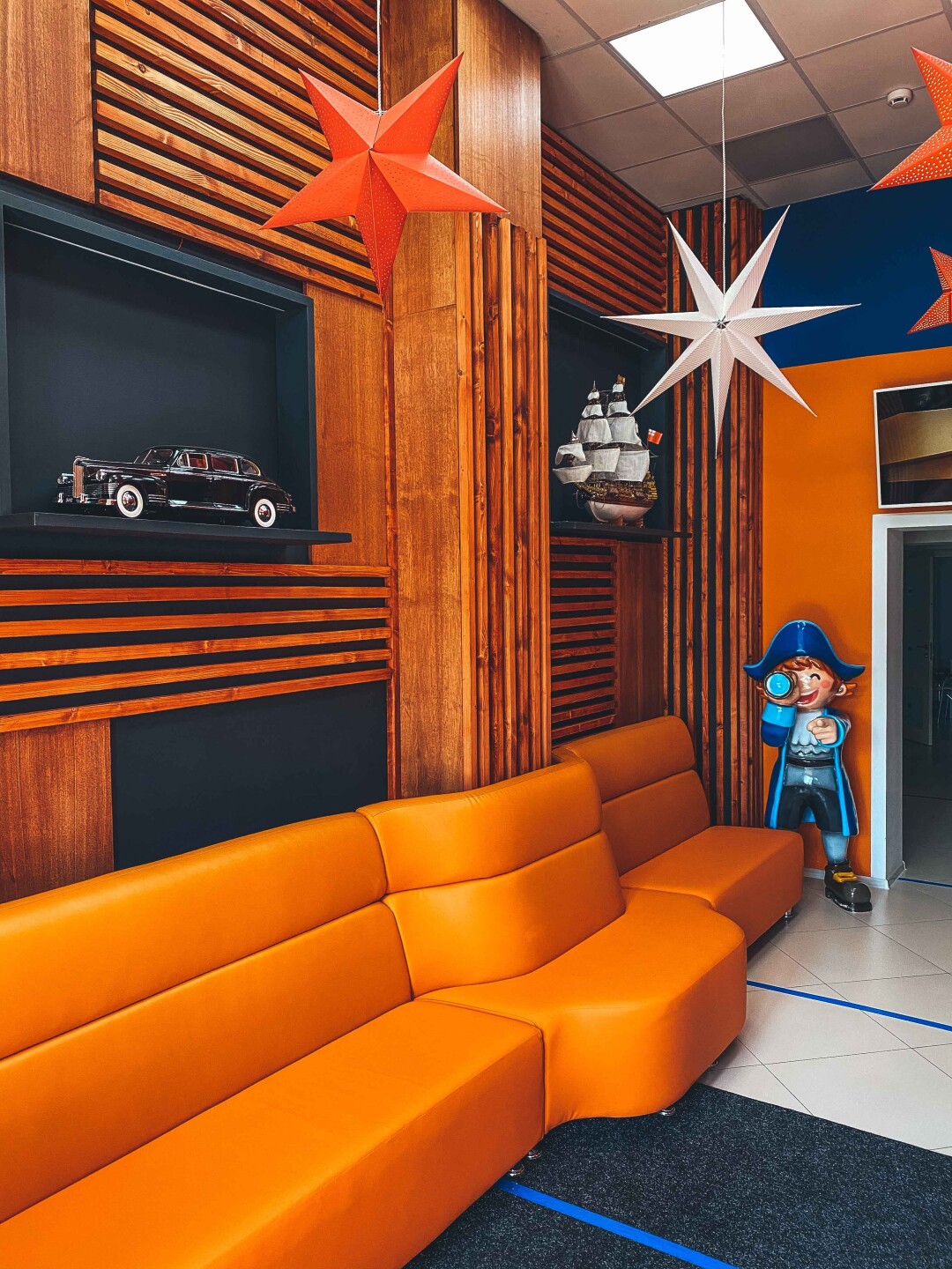 Интерьер стоматологического центра «Гулливер»