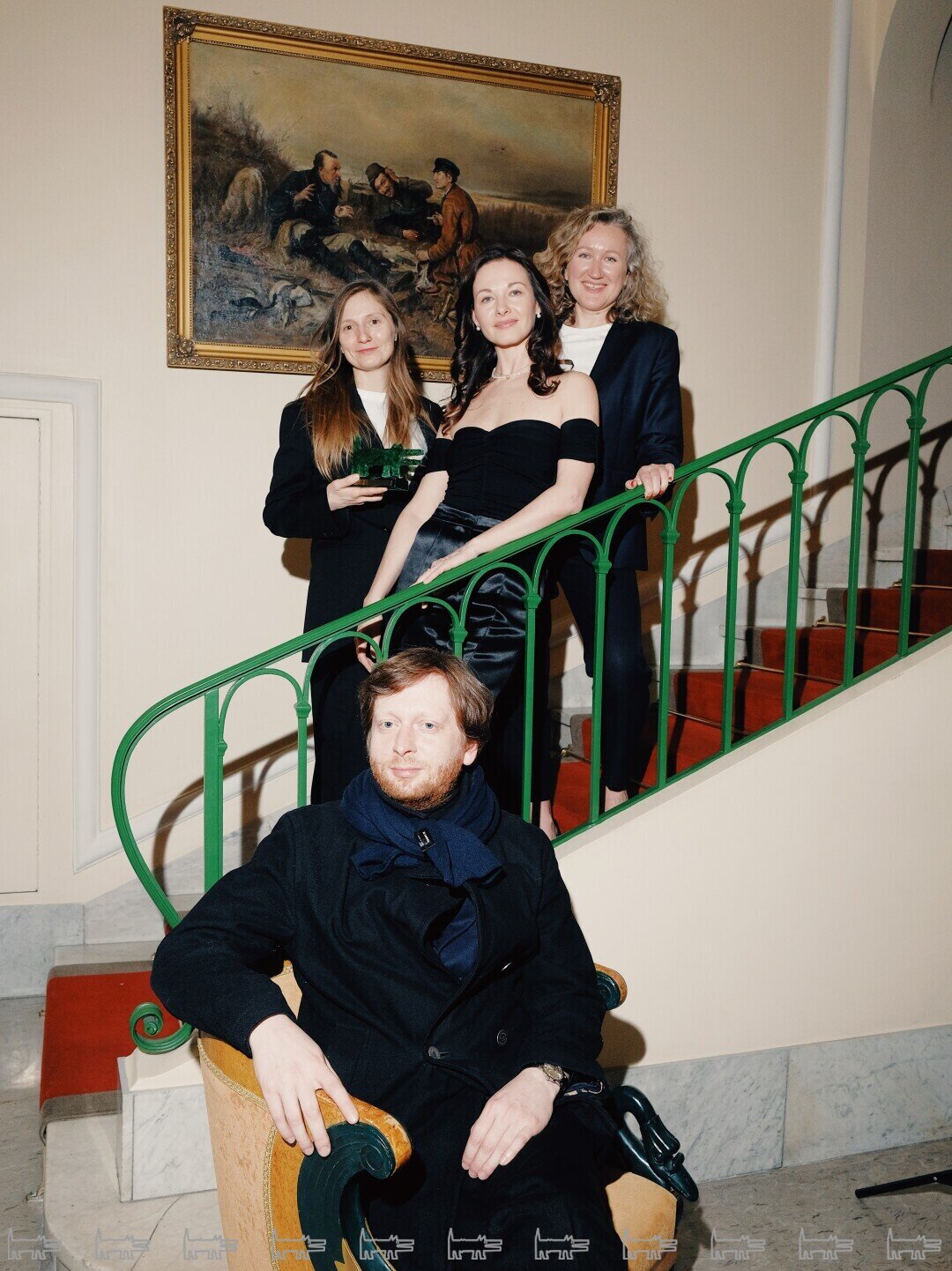 Анна Балагурова, Ксения Демирчиева, Александра Новоселова. Алексей Русанов