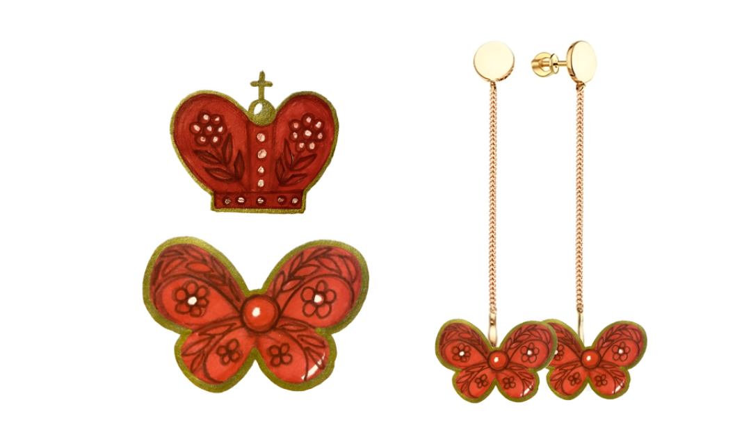 Лаборатория «Петербургский стиль. Украшения», I место. Дизайн аксессуаров из стекла. Проект Екатерины Столяровой (СПГХПА)