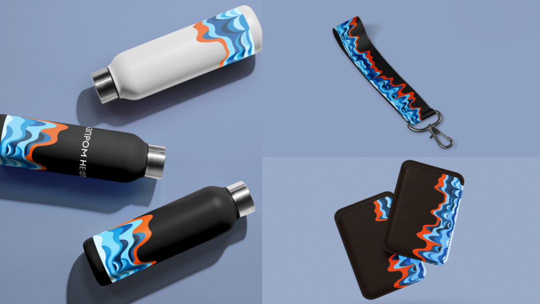 Проектная школа «Мерч дизайнера», I место. Мерч для команды дизайнеров компании «Газпром нефть» с использованием технологий визуализации данных