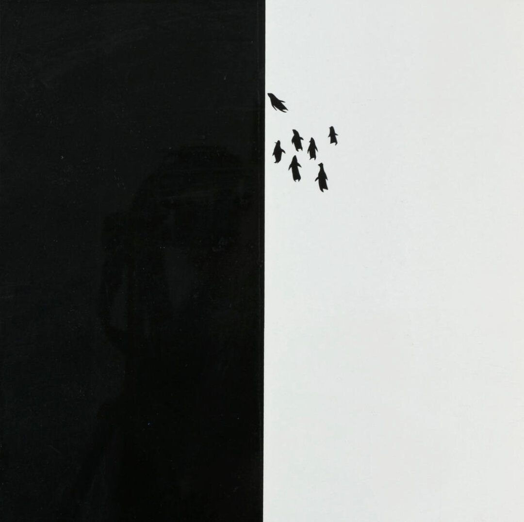 Тимур Новиков «Пингвины», 1989.