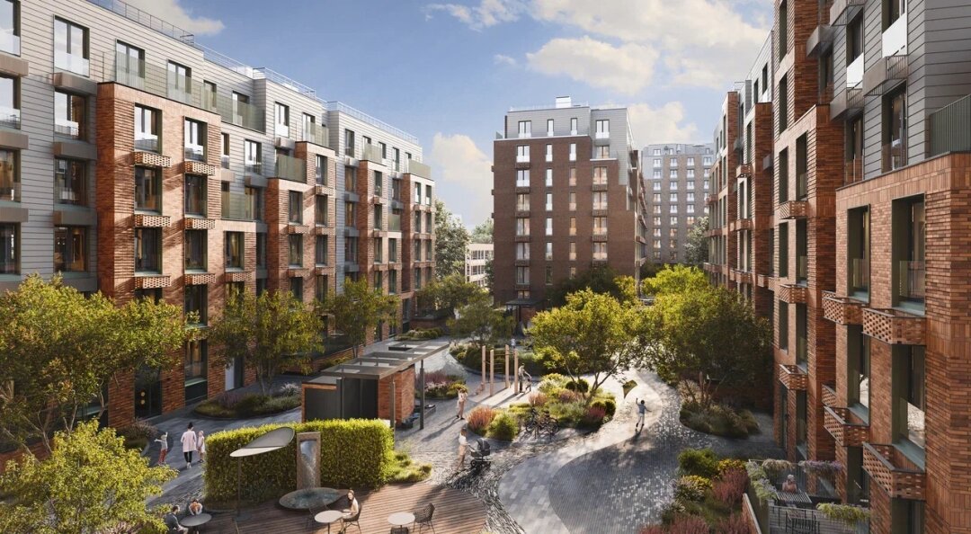 Общественное пространство в ЖК «NewПитер»