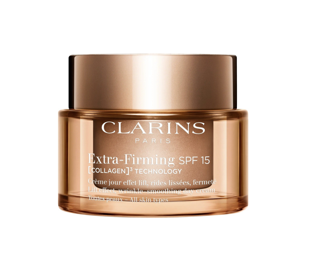 Регенерирующий дневной крем для лица для любого типа кожи SPF 15 Extra-Firming Clarins, 10 300 руб.