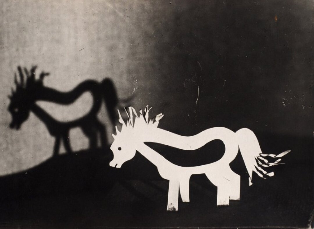 «Сюрреализм» Льва Юдина. Авторский отпечаток фотографии «Лошадка», 1937 год