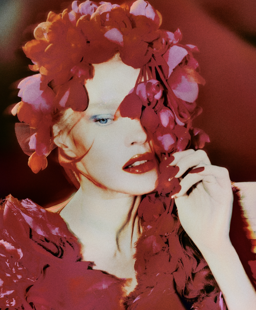 Наталья Водянова в кампании кутюрной коллекции Ulyana Sergeenko