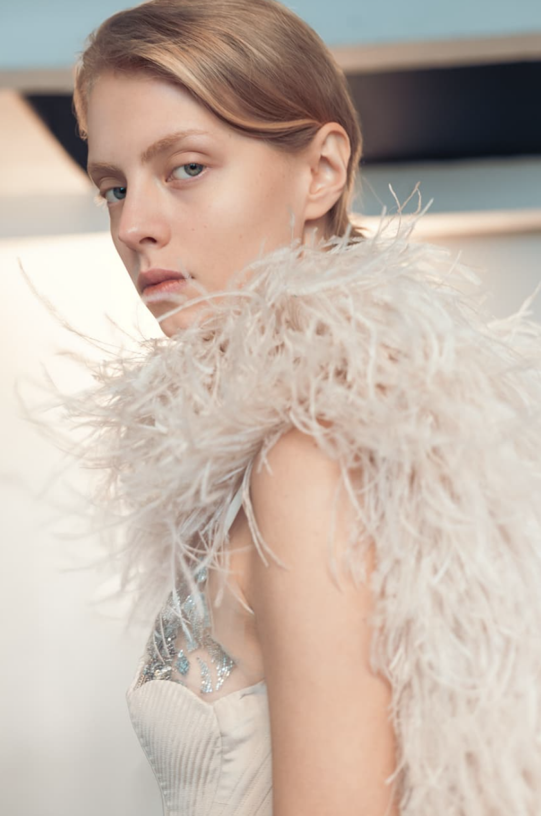 Бэкстейдж показа Ulyana Sergeenko Haute Couture