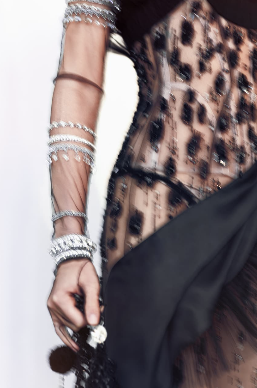 Бэкстейдж показа Ulyana Sergeenko Haute Couture