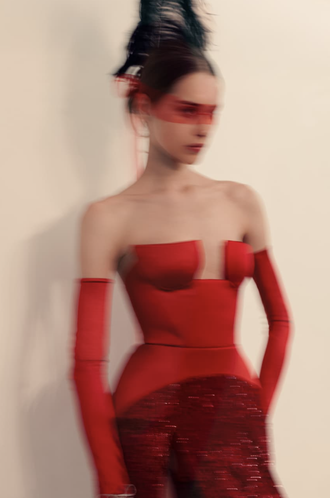 Бэкстейдж показа Ulyana Sergeenko Haute Couture