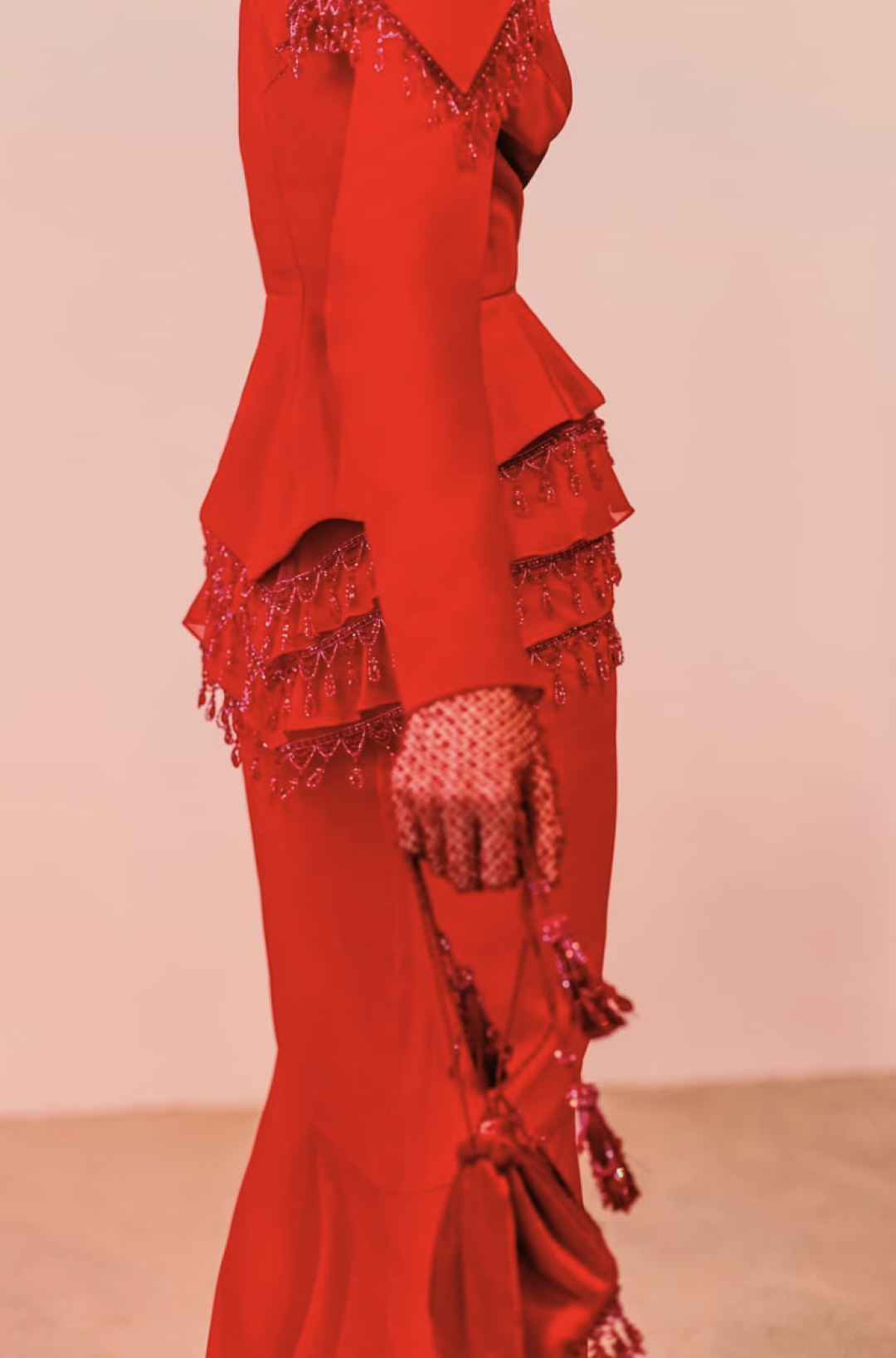 Бэкстейдж показа Ulyana Sergeenko Haute Couture