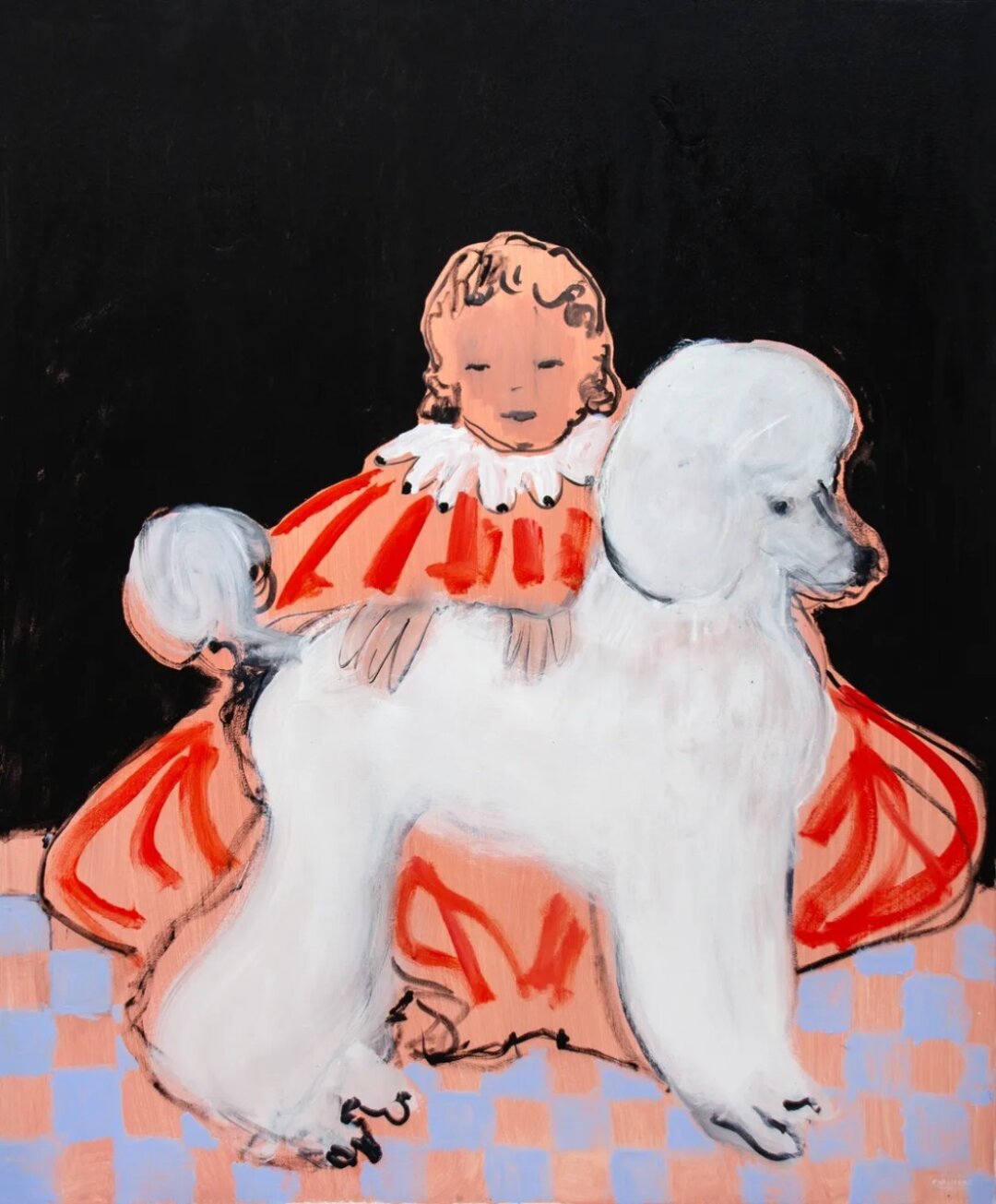 Картина «Девочка с пуделем» Exantres, Sample, 320 000 руб.