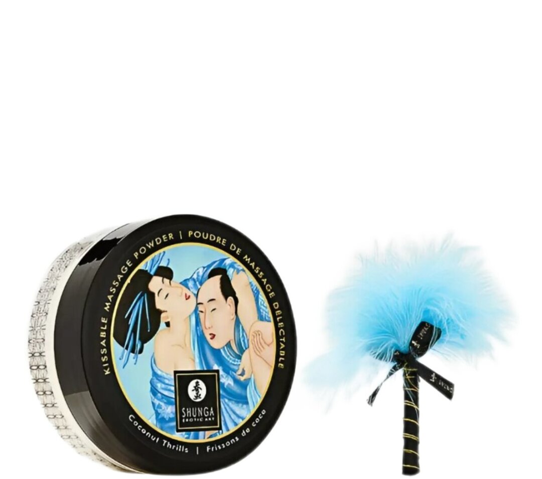 Массажная пудра с перышком Kissable Massage Powder, 3 730 рублей