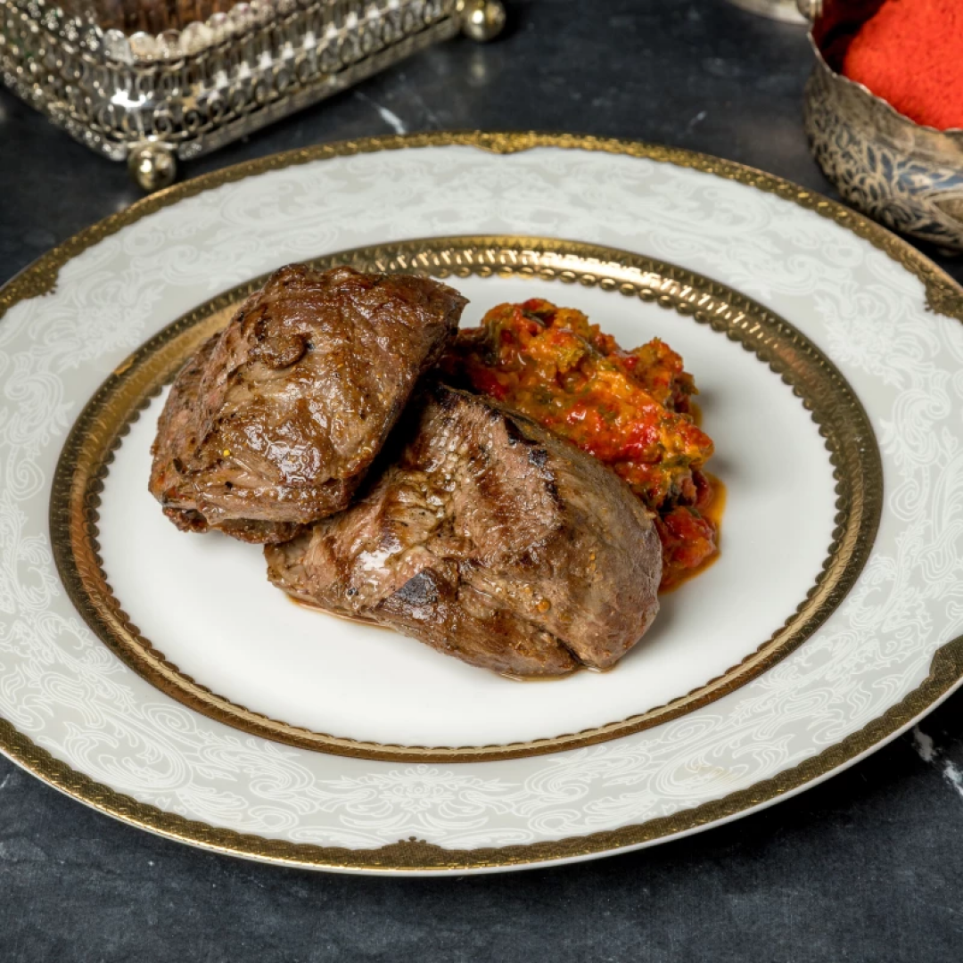 Стейк из конины («Дуслык»)