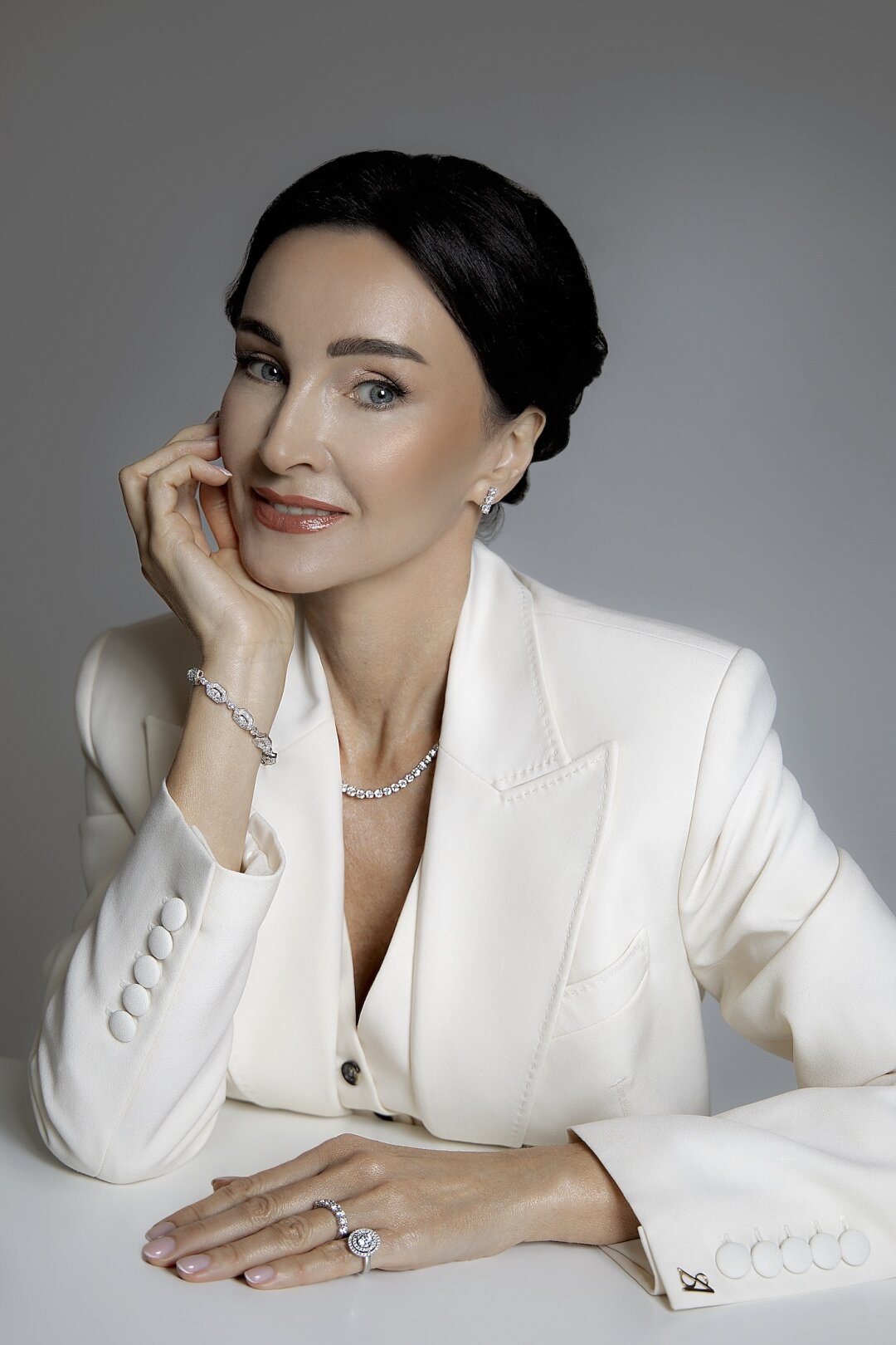 Браслет, кольца, колье, серьги MERCURY, коллекция CLASSIC