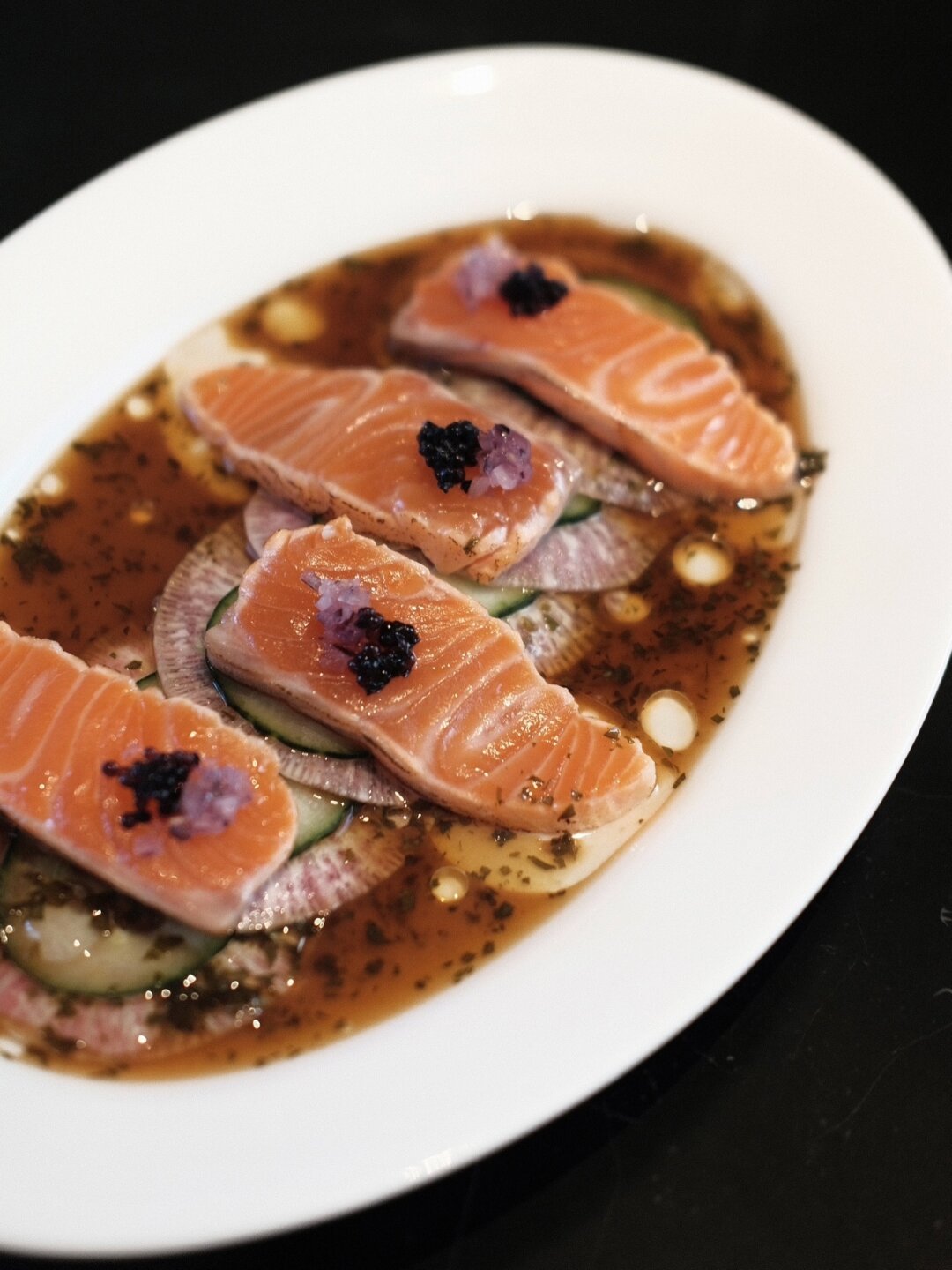 Татаки из лосося из «ПРОЕКТРЫБЫ»