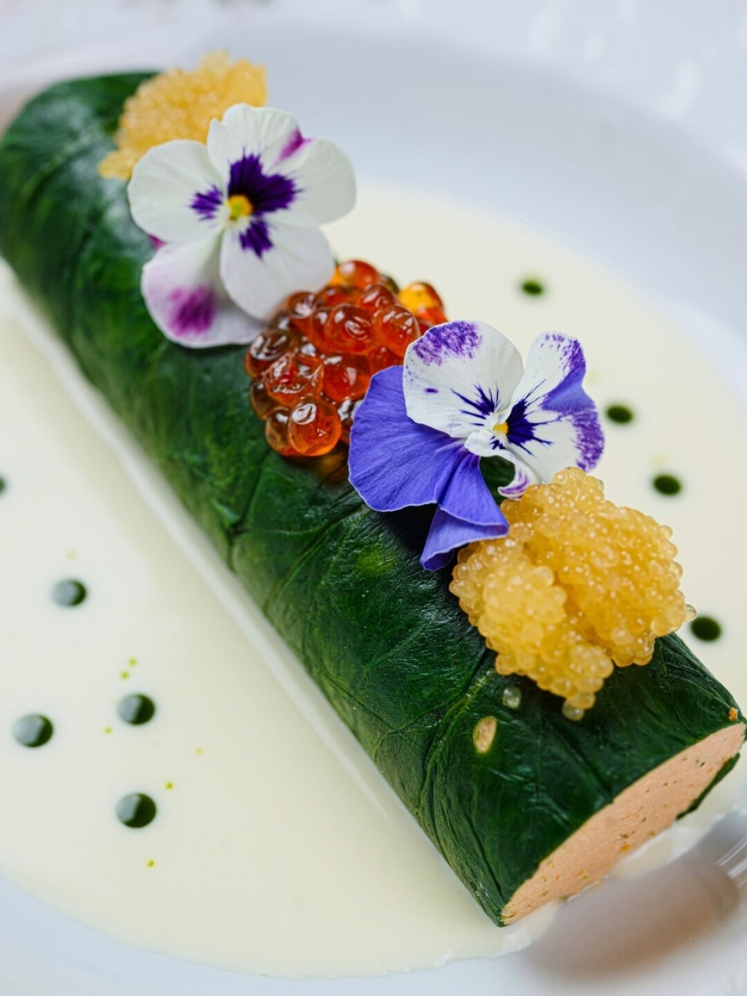 Галантин из сибаса в La Bottega