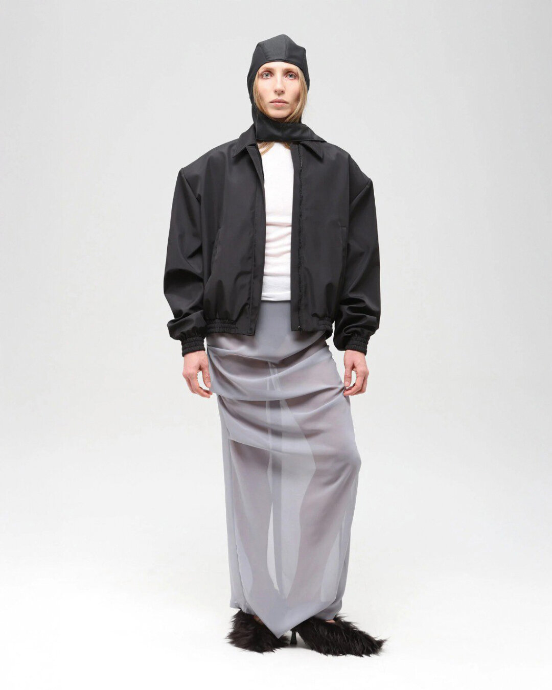 Прозрачный шифон Noel