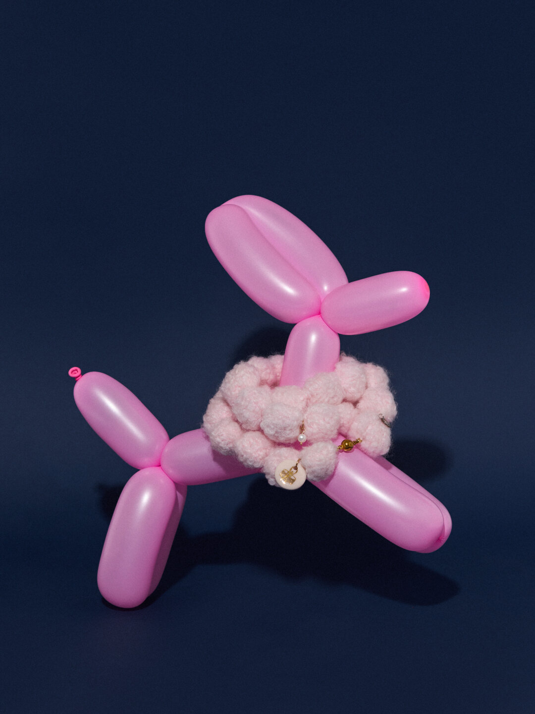 Бусы «Плюшевый PINK». Из коллекции «Гражданкам космоса»