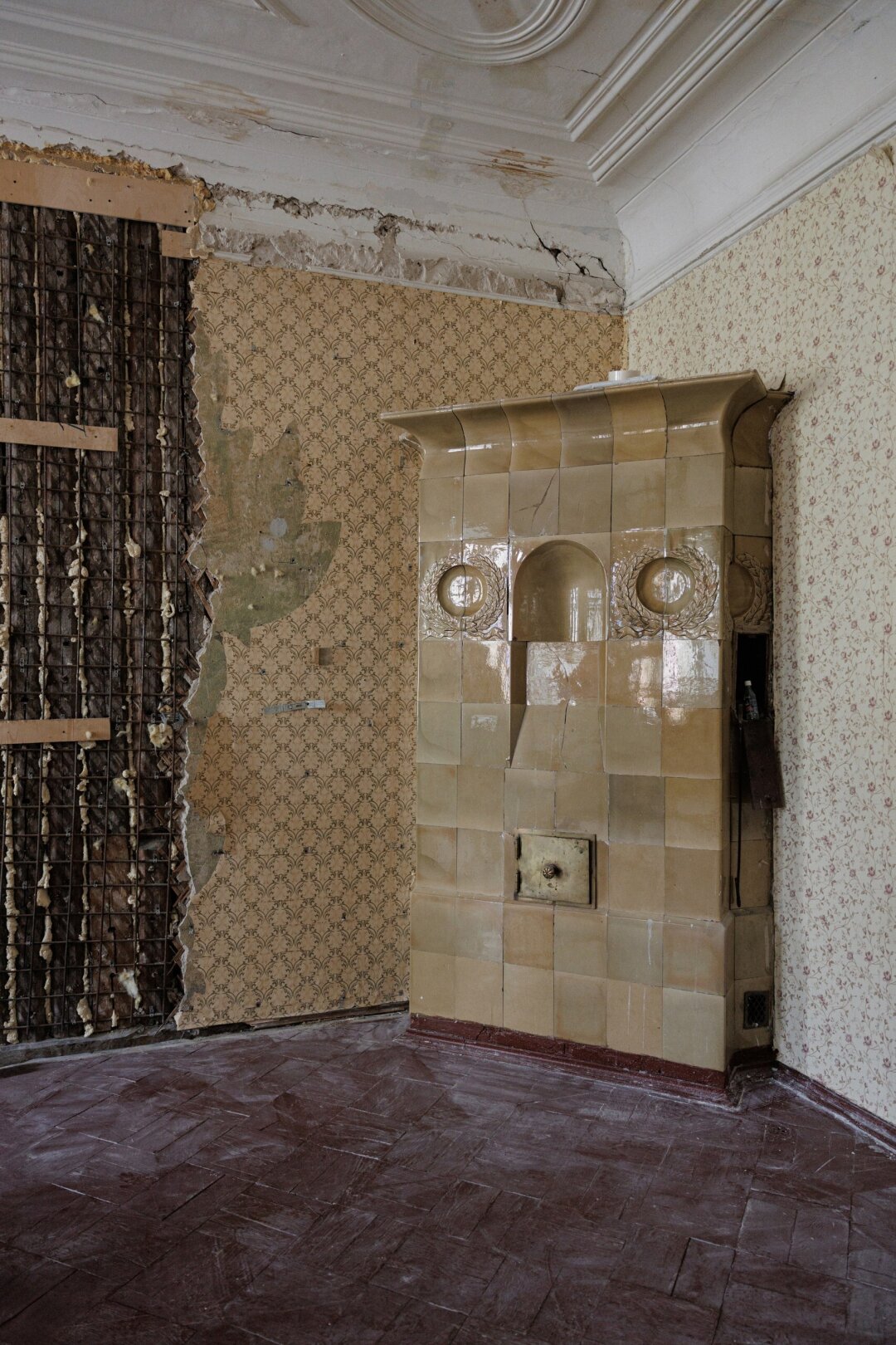 В этой печи в 1931 году горели рукописи Александра Введенского