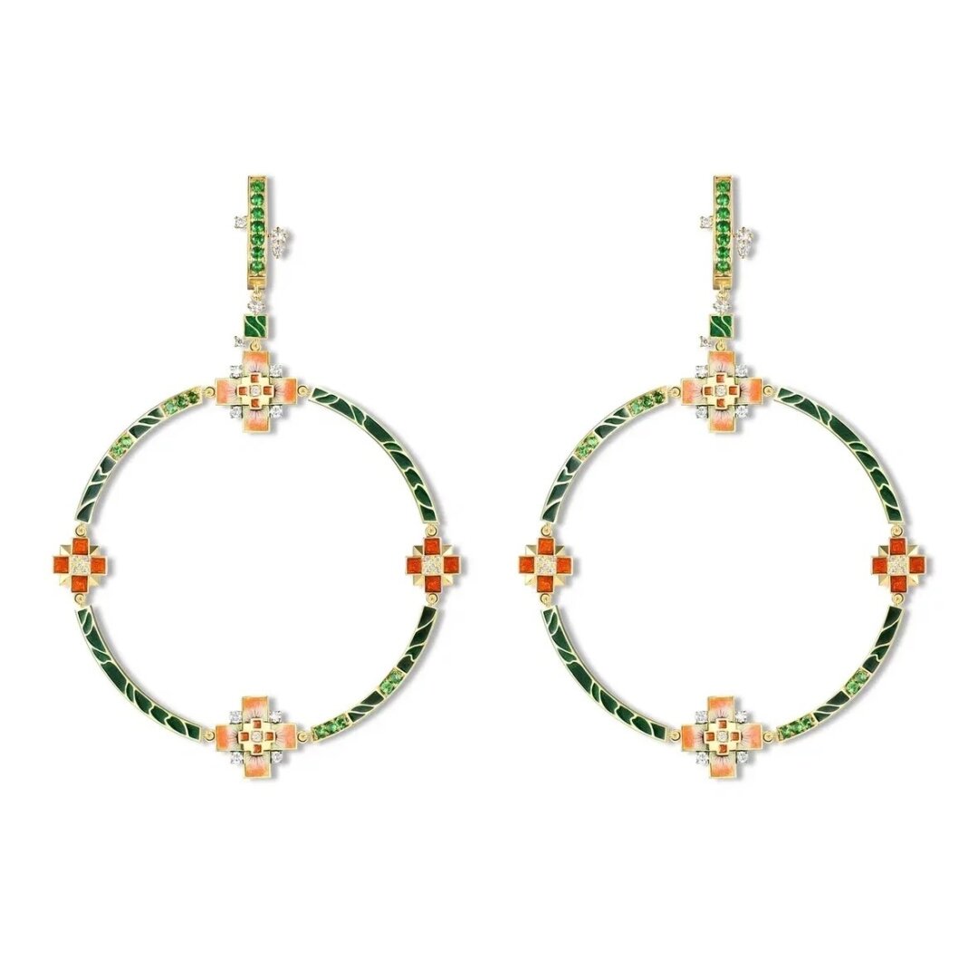 Серьги Milou, 1 500 000 руб.