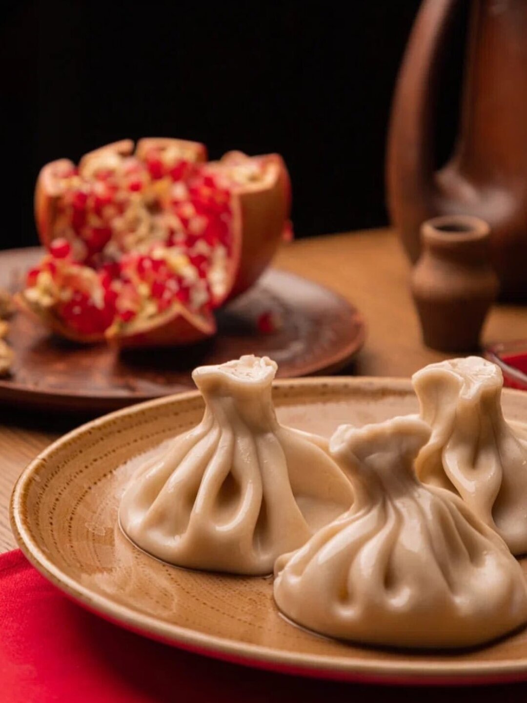 Постные хинкали в «Аджике»