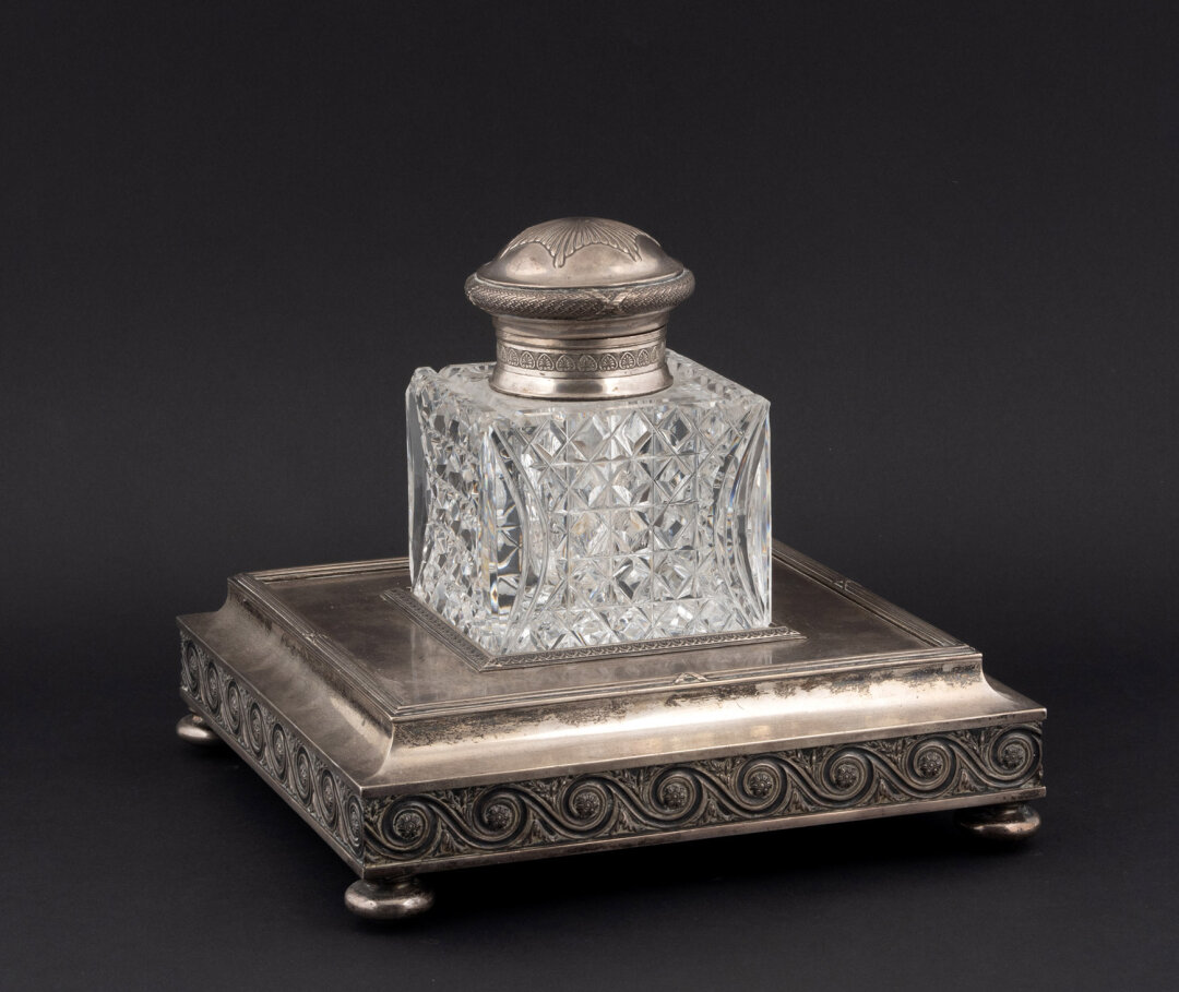 Чернильница, принадлежавшая Великому князю Владимиру Александровичу, «Братья Грачевы», 1909-1917 года