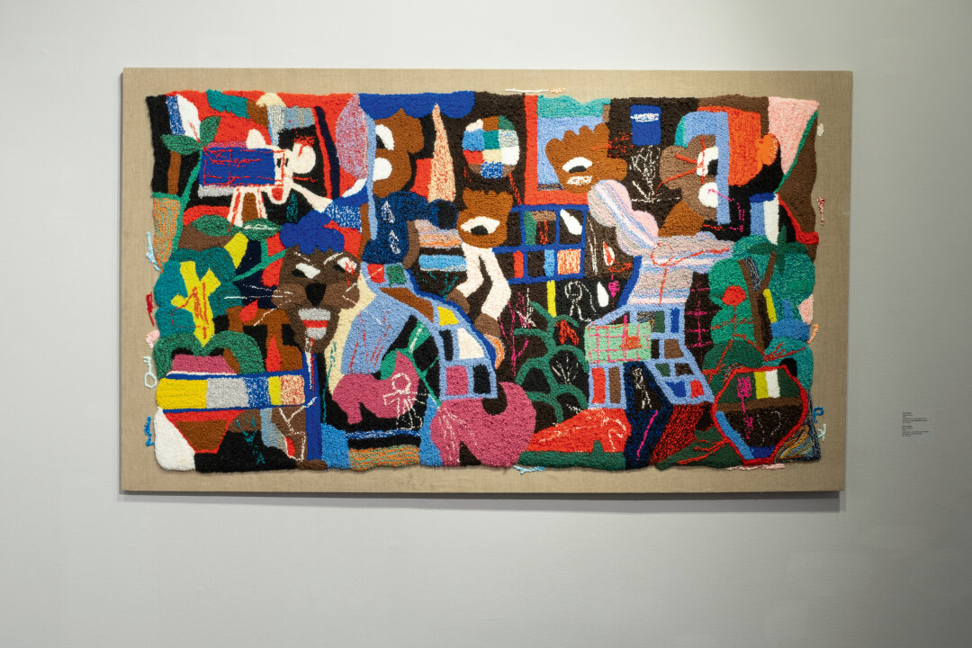 Рома Peeks. «Подсознание». Вышивка. 2020