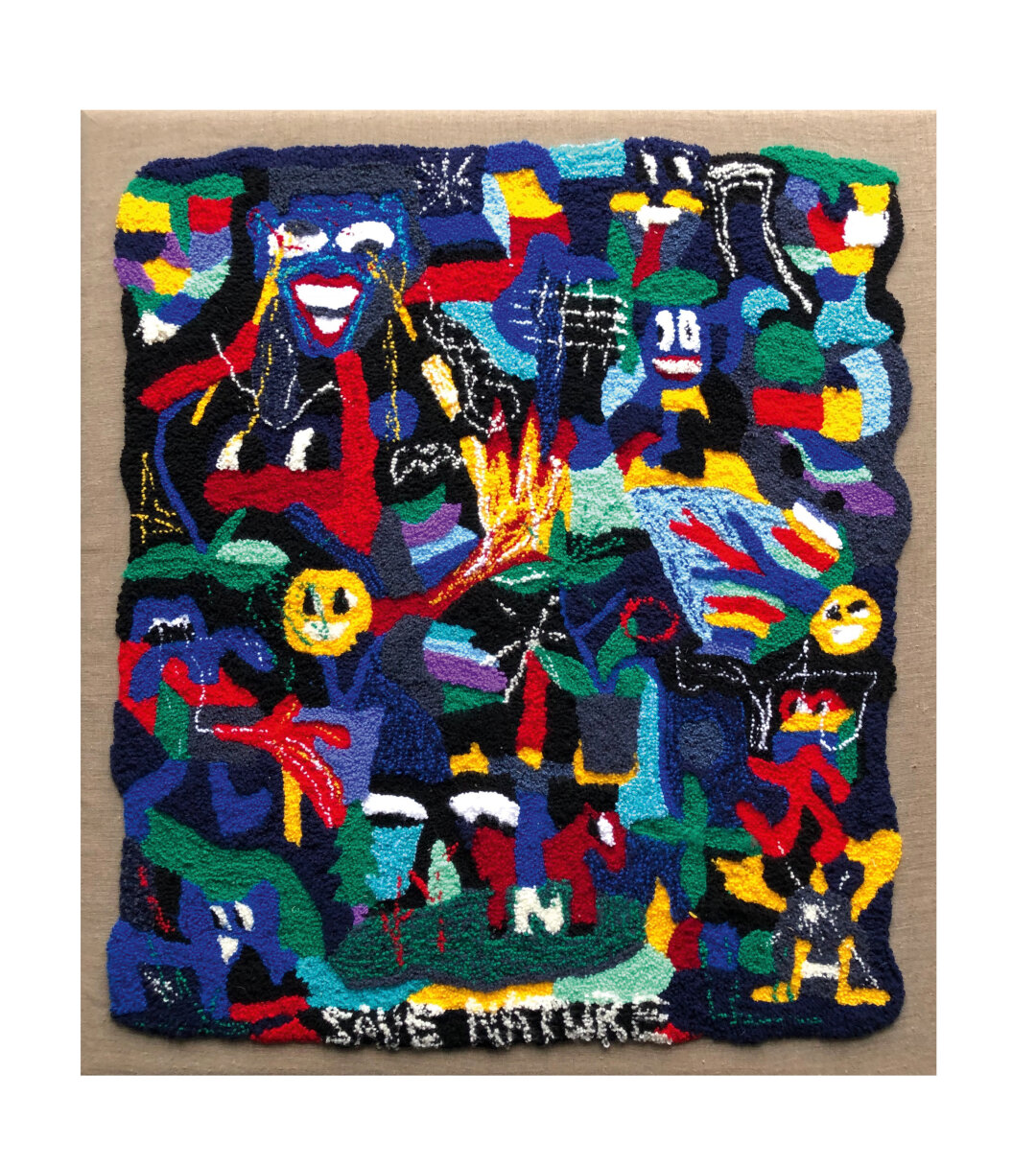 Рома Peeks. «Берегите природу». Вышивка. 2020