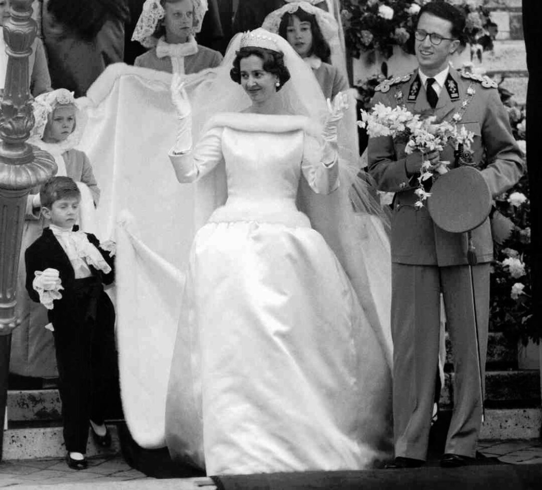 Свадебное платье Фабиолы Бельгийской, 1960 год