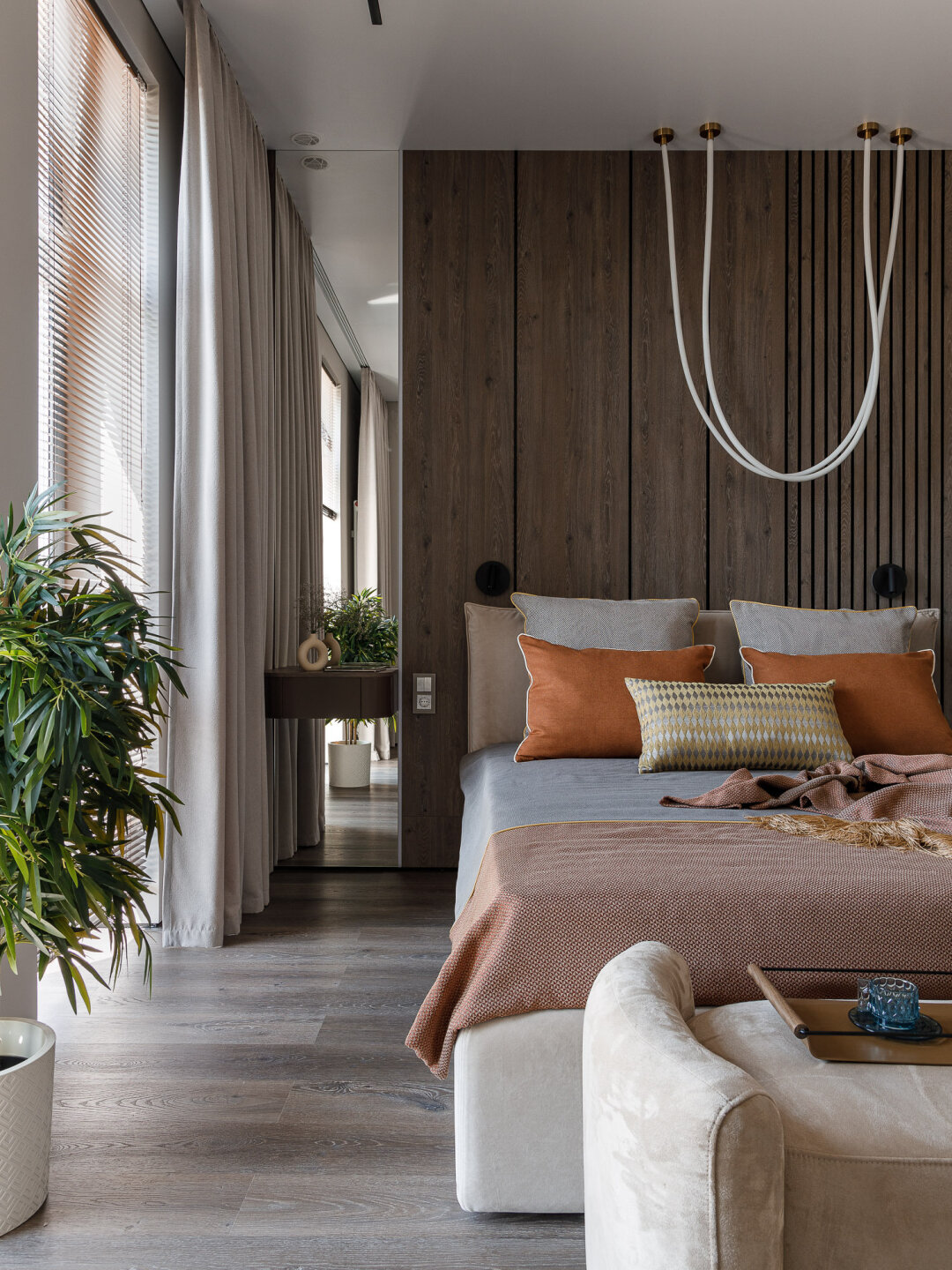 Текстиль подобрали в первую очередь – в этом помог салон «Галерея штор»